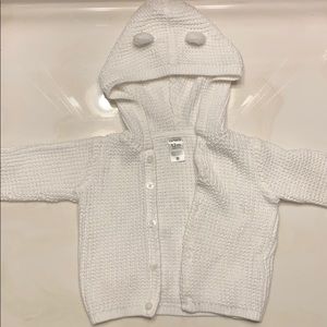 Knit sweater with ears